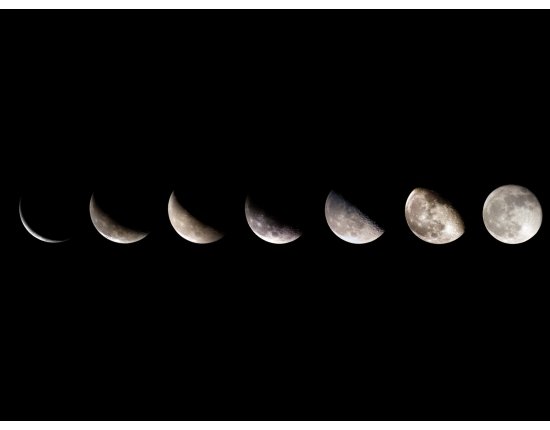 Фазы луны фотографии