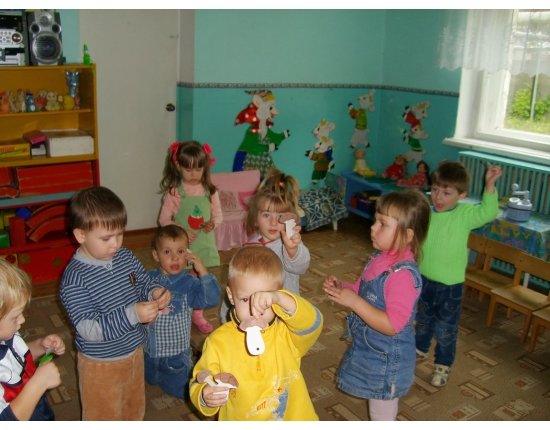 Детский сад картинка гриба