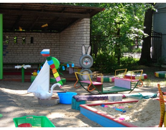 Оформление площадок в детском саду фото