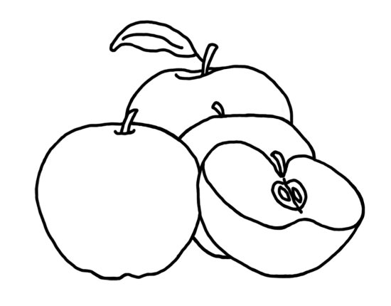яблоко картинка для детей