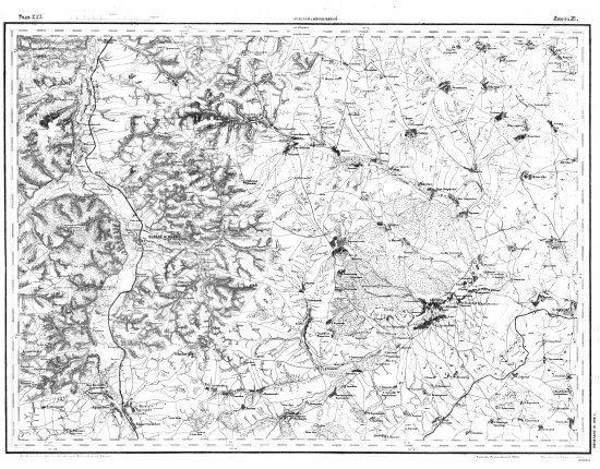 Карта Трехверстовка Шуберта Города Щигров