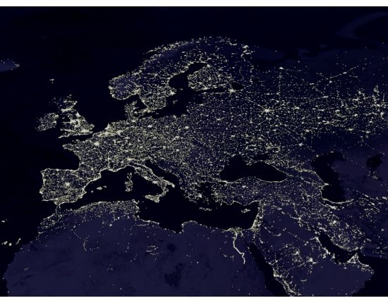 Скачать Ночные фото земли из космоса 2560x1920 px
