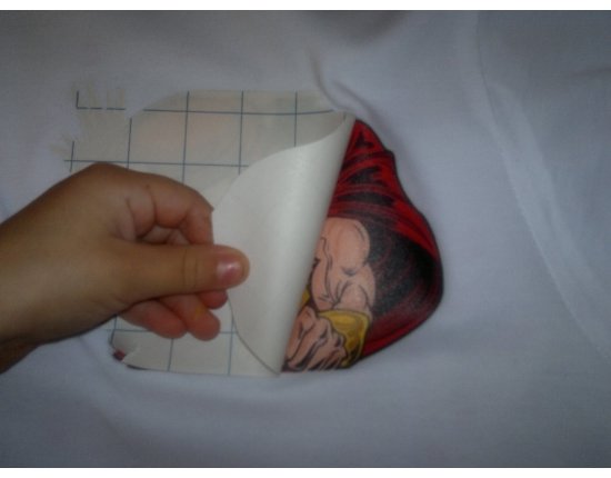 Как перевести рисунок на ткань с помощью утюга