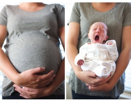 Прикольные фото новорожденных детей